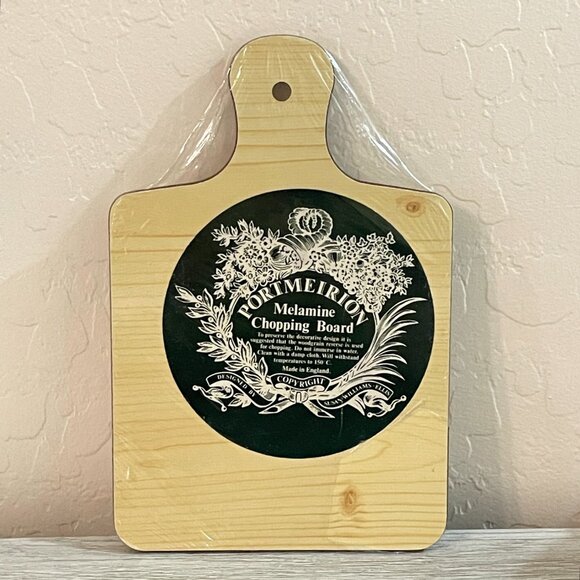 New Portmeirion Melamine Cutting Board NIP Small Narcissus - Picture 2 of 3